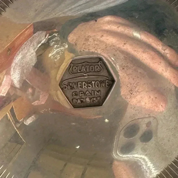 Vintage Silverstone Goblets Chalices by Plator Spain Set of 8 - Picture 4 of 4